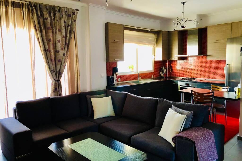 Family Apartment In Greece Kalandra Buitenkant foto