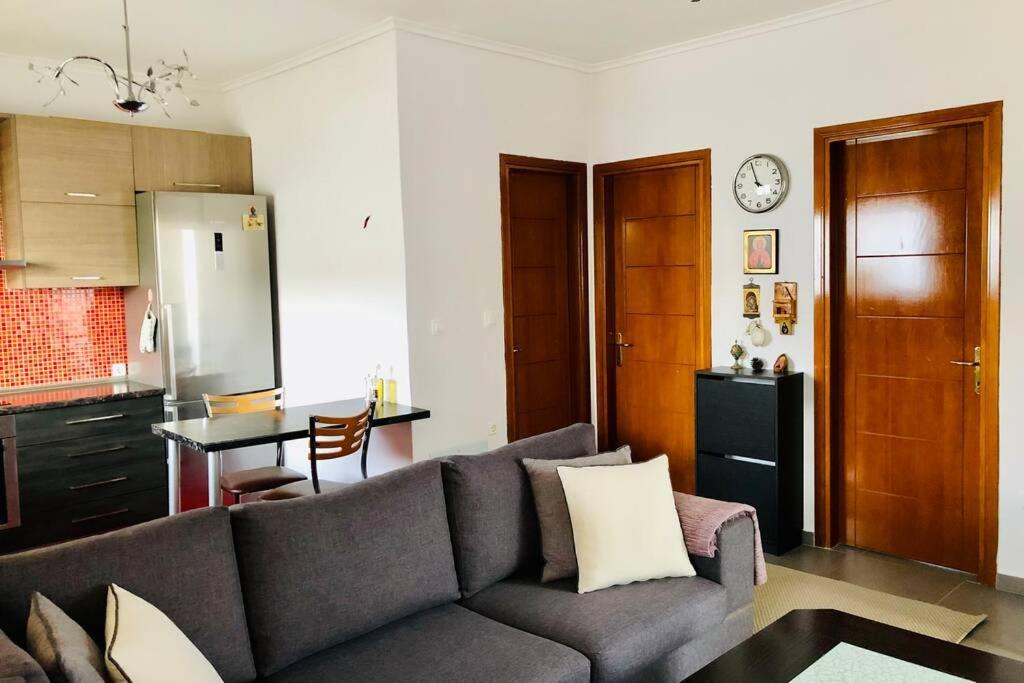 Family Apartment In Greece Kalandra Buitenkant foto